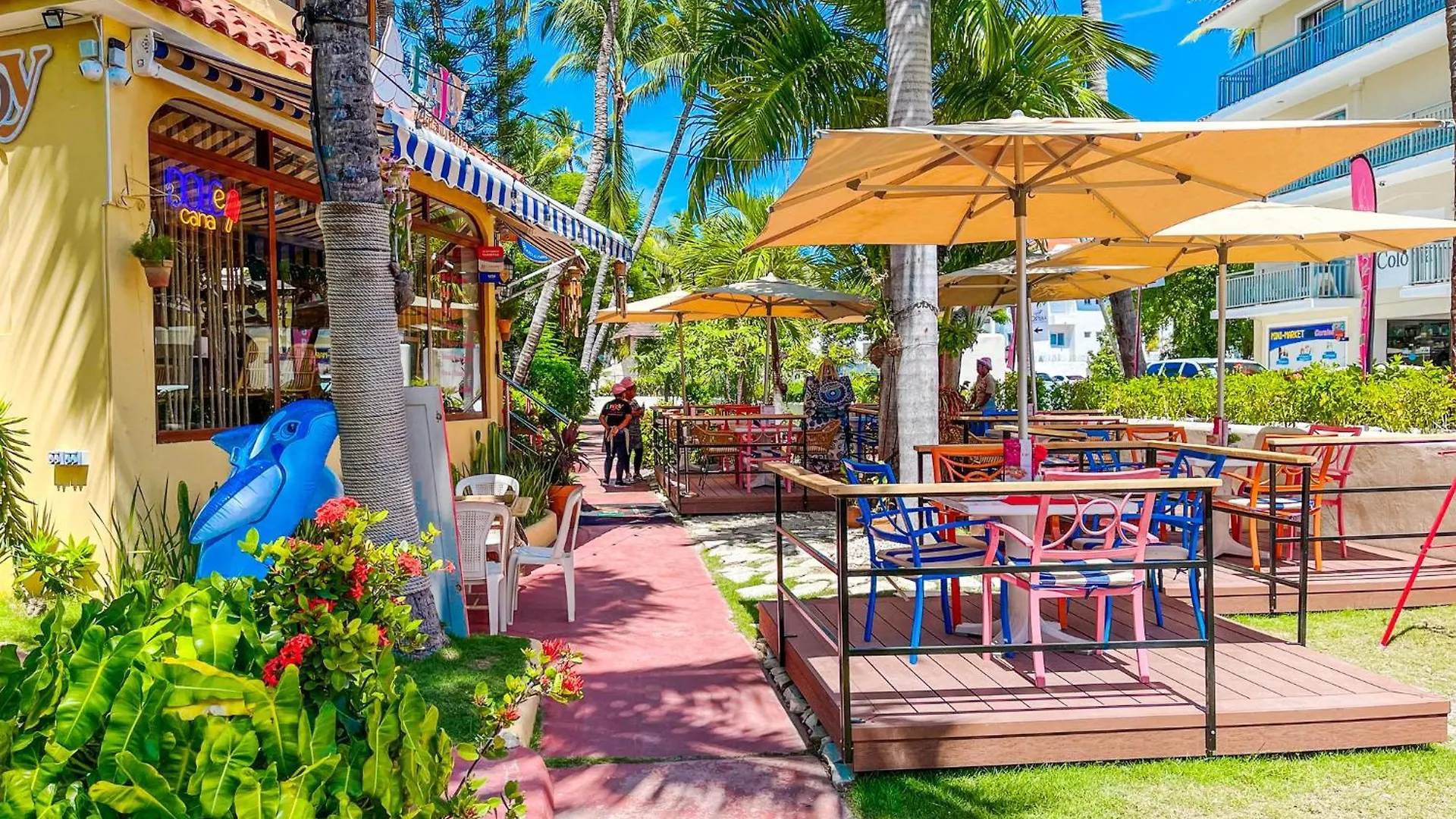 *****  Oceanfront & Garden View Villas Hotel Wifi Bbq Parking Los Corales Beach Club & Spa Punta Cana Dominican Republic