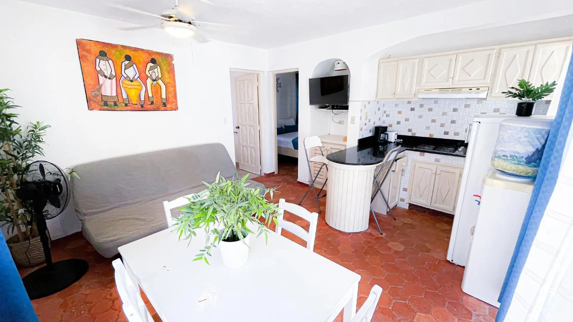 *****  Oceanfront & Garden View Villas Hotel Wifi Bbq Parking Los Corales Beach Club & Spa Punta Cana Dominican Republic