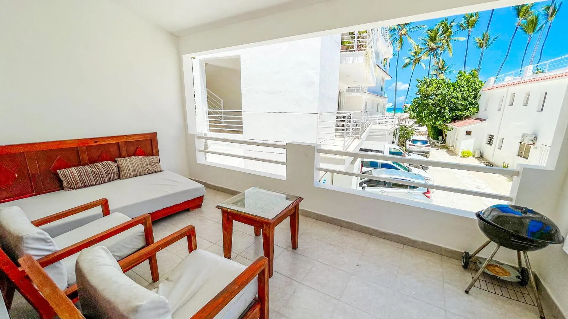 *****  Oceanfront & Garden View Villas Hotel Wifi Bbq Parking Los Corales Beach Club & Spa Punta Cana Dominican Republic
